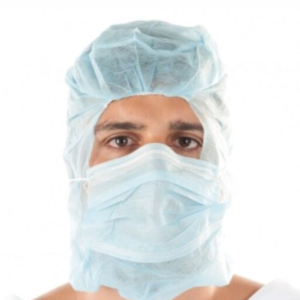 Astrocap non-woven met mondmasker 38 x 35cm