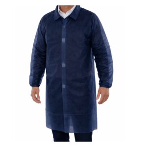 Bezoekersjas non woven met klittenband