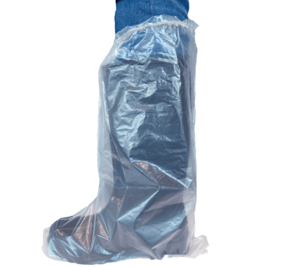 Laarsovertrekken LDPE 37 x 48 cm transparant 65my