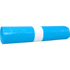 Afvalzakken HDPE 80 x 110 cm blauw T25
