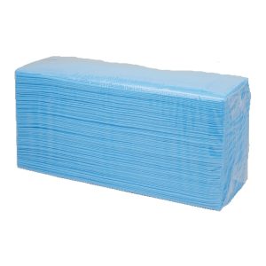 F-Wipes 42x40cm 1-laags blauw in doos