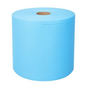 F-Wipes 38x30cm 1 laag blauw op rol