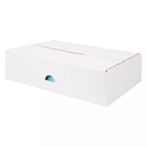 Toptex 38x30cm blauw 250st in dispenser