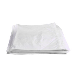 HDPE zak 600 + 2x210 x 800mm T10 transparant